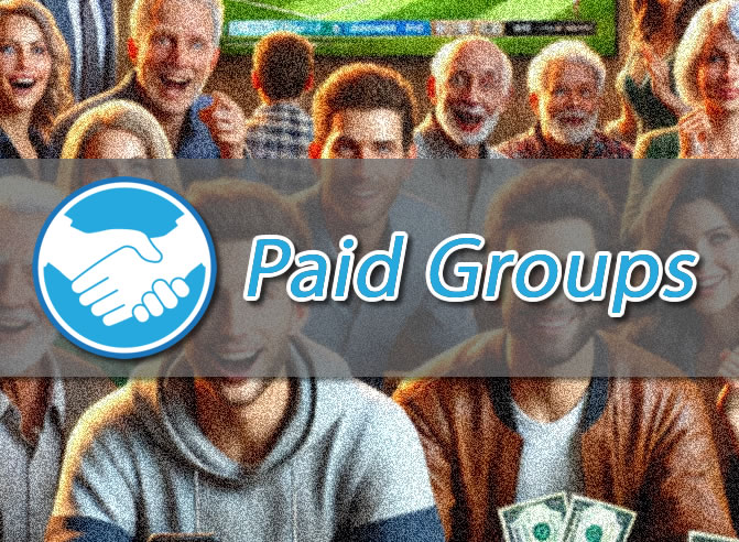 Create a paid group and make money.